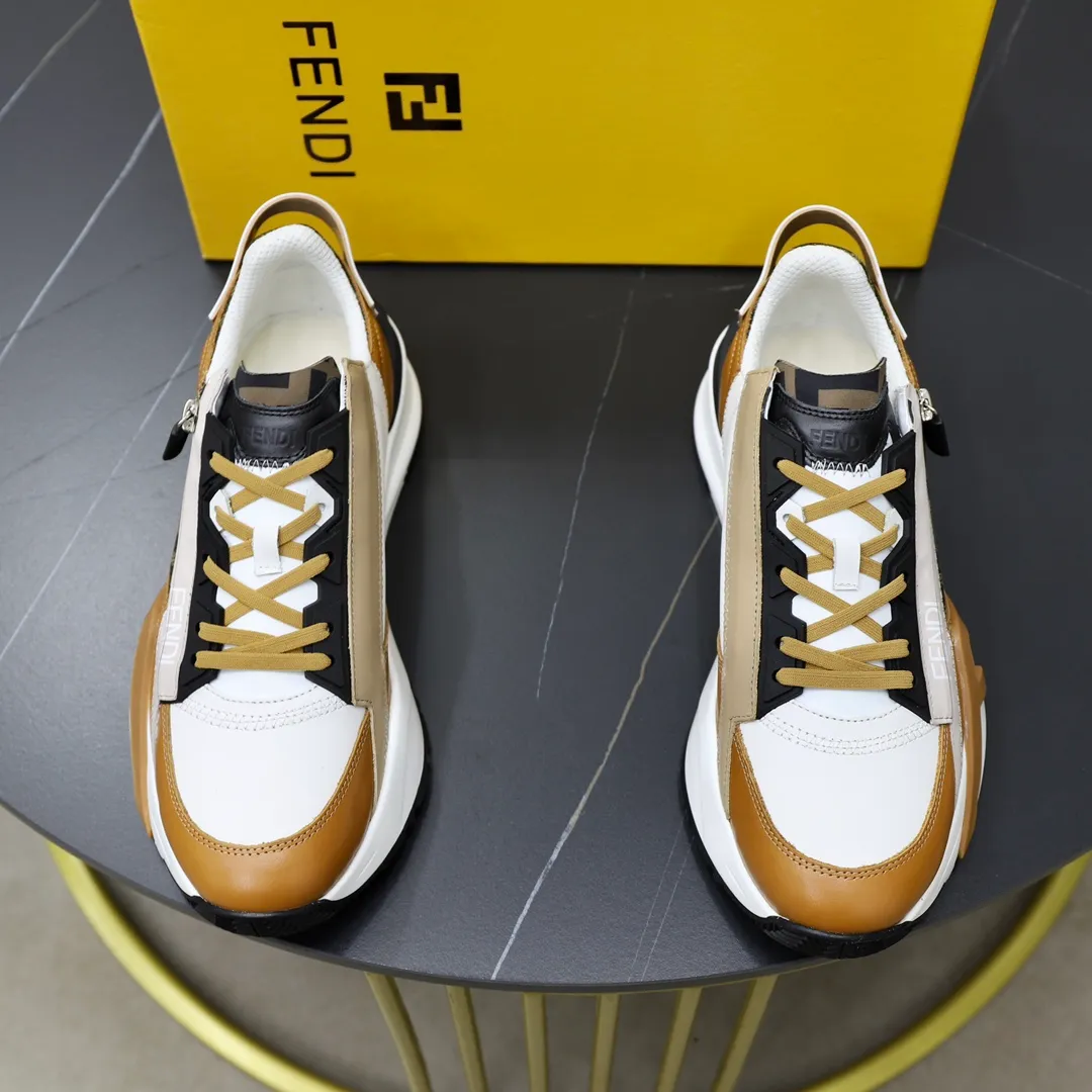 Men's men's shoes 290🔥Brand: FENDI Size: 38-44 (45, 46 customized) Grade: Original quality High version Material: Imported cowhide ➕ High-quality and comfortable lining Original lightweight non-slip outsole Style category: Travel Fashion casual shoes Versatile trend